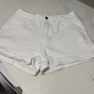Classic White , Women's , jeans Shorts